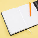 American Crafts Point Planner Snap Leatherette Planner 6"x 8" Black - Dot Grid - 120 Sheets*