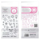Tonic Studios Clear Stamps Christmas Confetti Sentiments*