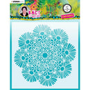 Art By Marlene Back To Nature 7.87"x 7.87" Stencil Nr. 84, Flower Madness*