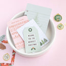 Crate Paper Mittens & Mistletoe Ephemera Die-Cuts 40 pack - Journaling with Gold Foil Accents*