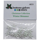 Buttons Galore Christmas Themed Buttons - Winter Shimmer 15 pack*
