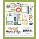 Echo Park cardstock ephemera 33-pack frames & tags: A Birthday Wish Boy*