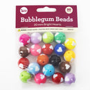 CousinDIY Bubblegum Bead 20mm, 20 pack - Bright Hearts*