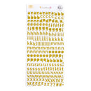 PinkFresh Puffy Mini Alpha Stickers Chrysanthemum*