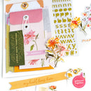 PinkFresh Puffy Mini Alpha Stickers Chrysanthemum*