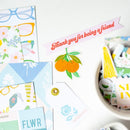 PinkFresh Journaling Bits 13/Pkg Flower Market*