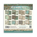 Stamperia Backgrounds Double-Sided Paper Pad 8"X8" 10 pack Magic Forest, 10 Designs/1 Each