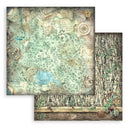 Stamperia Backgrounds Double-Sided Paper Pad 8"X8" 10 pack Magic Forest, 10 Designs/1 Each