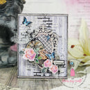 Dress My Craft Single-Sided Paper Pad 12"X12" 24 pack Wall Of Roses, 12 Designs/2 Each*