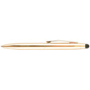 Uchida - St. Tropez Petite 2-In-1 Stylus & Pen W/Black Ink Open Stock Gold Barrel*