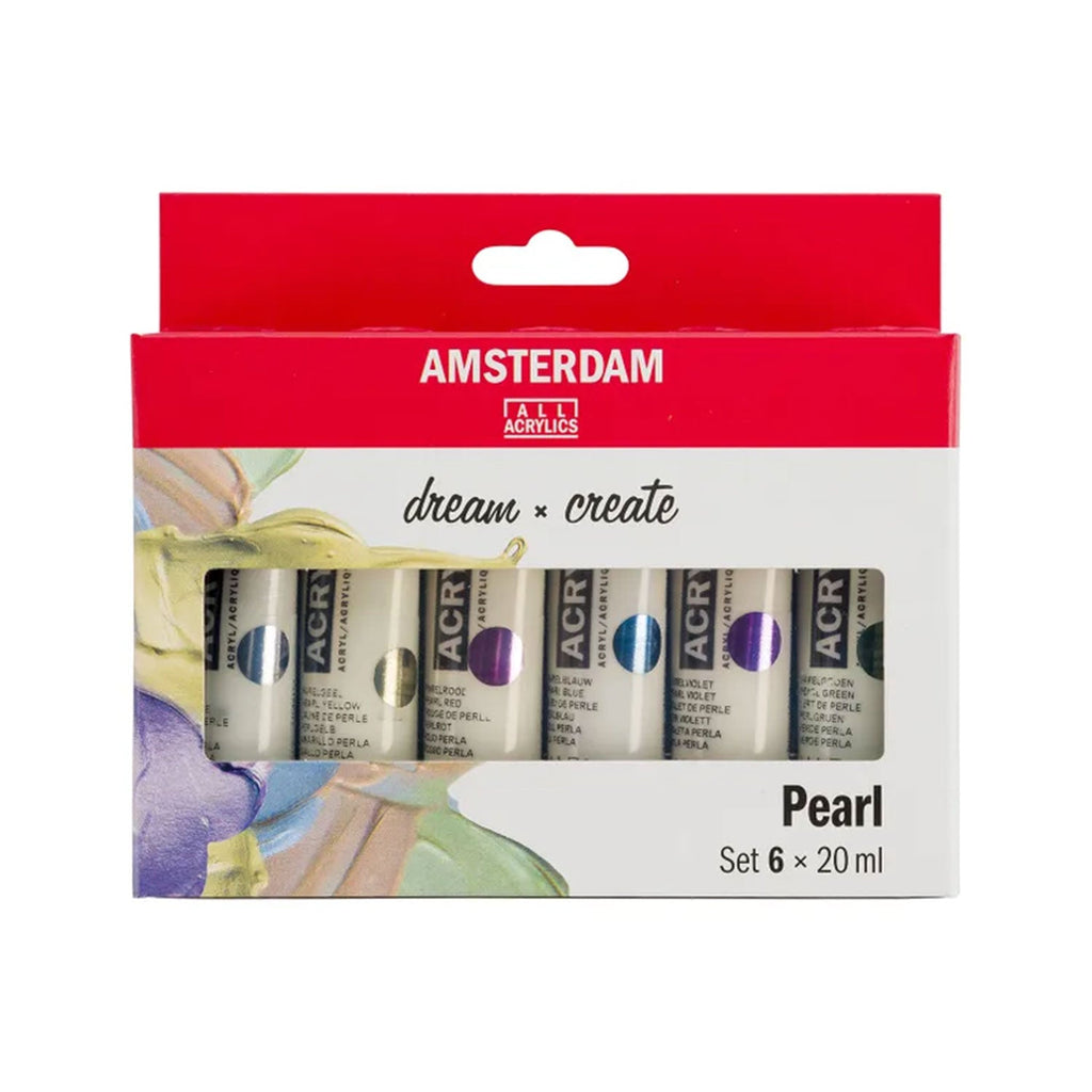 Amsterdam Standard Acrylic Paint 120Ml-Pearl Violet