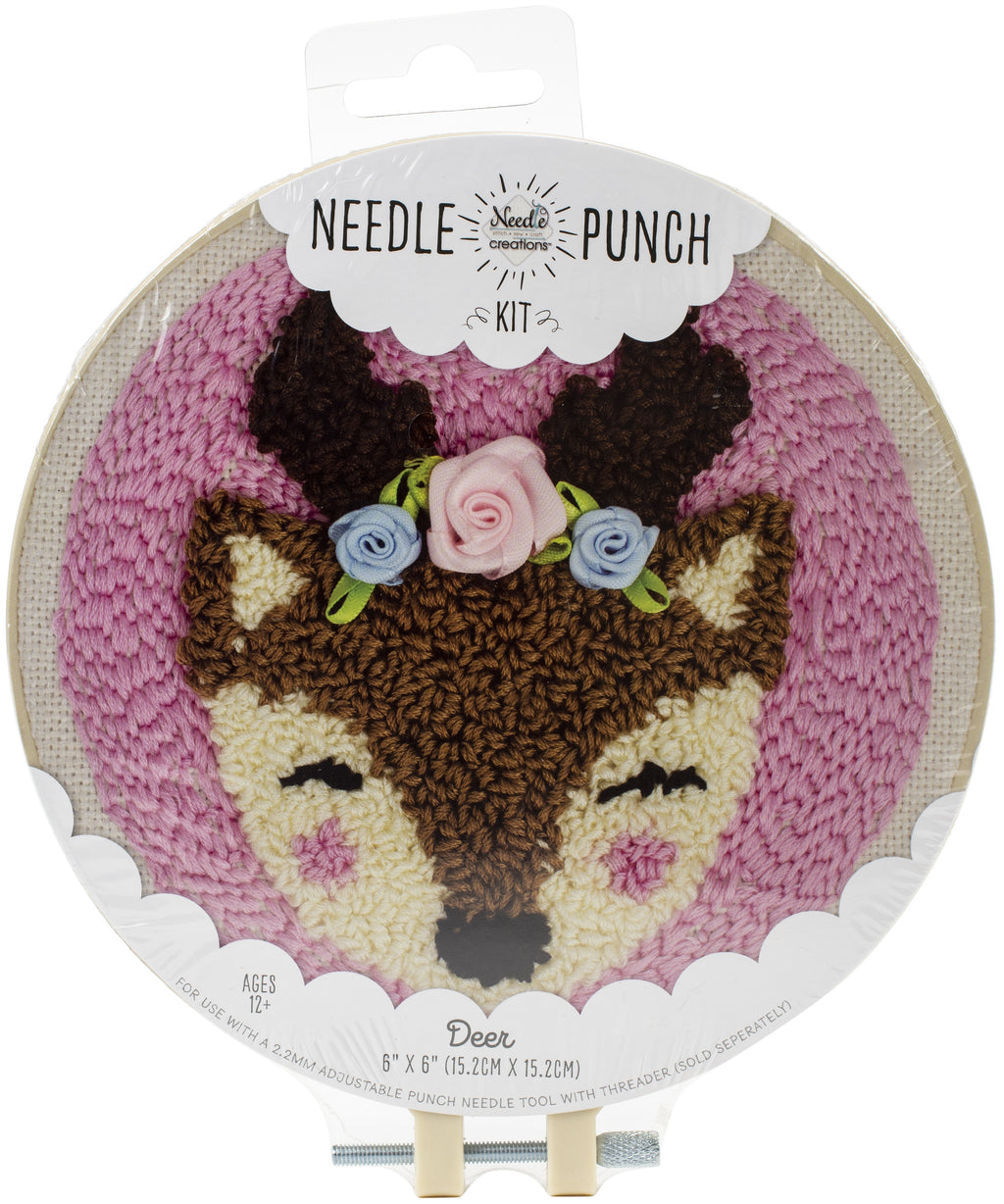 Fabric Editions Needle Creations Needle Punch Kit 6-Cat