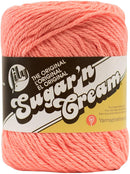 Lily Sugar'n Cream Yarn - Solids - Tea Rose 71g