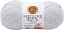 Lion Brand Feels Like Butta Yarn - Pale Grey 100g