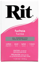 Rit Dye Powder Fabric Dye- Fuchsia