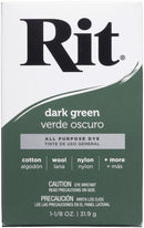 Rit Dye Powder Fabric Dye - Dark green