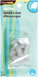 Dritz Home Twist Pins 30 pack -Clear*