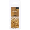 John Bead Jump Ring 6x.7mm 21ga 105 pack - 18kt Gold Plated