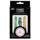 Susan Bates Twist + Lock Intchg Crochet Hook Component Set Sizes J10/6mm and K10.5/6.5mm*