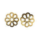 John Bead Bead Cap Filigree 6mm 120 pack Gold