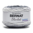 Bernat Blanket Perfect Phasing Yarn - Deep Black 300g