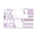 The Paper Boutique - Everyday Shades Of Lilac - 8"x 8" Project Pad*