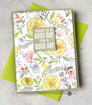 Pinkfresh Studio Clear Stamp Set 6 inchX8 inch Inked Florals*