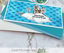 Picket Fence Studios Stencil 4"X10" - Slim Line Gradient*