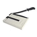 Paper trimmer with a white background