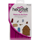 Heartfelt Creations Cut & Emboss Dies - Home On The Farm