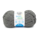 Lion Brand Basic Stitch Antimicrobial Yarn - Smoke