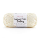 Premier Yarns Cotton Fair Bulky Yarn - Solid - Cream 100g