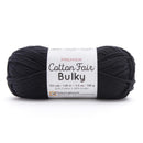 Premier Yarns Cotton Fair Bulky Yarn - Solid - Black 100g