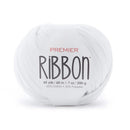 Premier Yarns Ribbon Yarn - White 200g