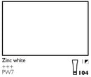 Cobra Artist Water Mixable Oil Colour - 104 - Zinc White 40ml*