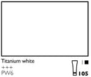 Cobra Artist Water Mixable Oil Colour - 105 - Titanium White 40ml