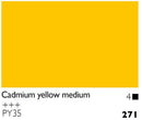 Cobra Artist Water Mixable Oil Colour - 271 - Cadmium Yellow Medium 40ml