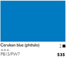 Cobra Artist Water Mixable Oil Colour - 535 - Cerulean Blue (Phthalo) 40ml*