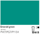 Cobra Artist Water Mixable Oil Colour - 615 - Emerald Green 40ml*