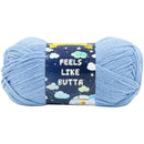 Lion Brand Feels Like Butta Yarn - Periwinkle 100g