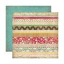 Carta Bella Homemade With Love 12x12 D/Sided Cardstock - Baking Border Strips*