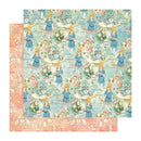 Graphic 45 Alice's Tea Party Double-Sided Cardstock 12"x12" - Precocious