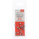 John Bead Stainless Steel Bail Pin With Cup 20 pack 7x4mm*