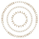 Spellbinders Glimmer Hot Foil Plate - Christmas Essential Glimmer Circles*