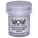 WOW! Embossing Powder 15ml - Clear Hologram Sparkle