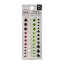 Pink Paislee 5th and Monaco - Gem Stickers 44 pack