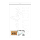 Heidi Swapp DIY Doormats Stencil - Hello/Goodbye*