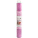 American Crafts Adhesive Vinyl 12"X48" - Pink Small Dots, Glitter*