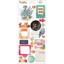 BoBunny Beautiful Things Cardstock Stickers 6"X12" 125 pack with Copper Foil*