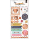 BoBunny Beautiful Things Sticker Book 8/Sheets with Copper Foil*